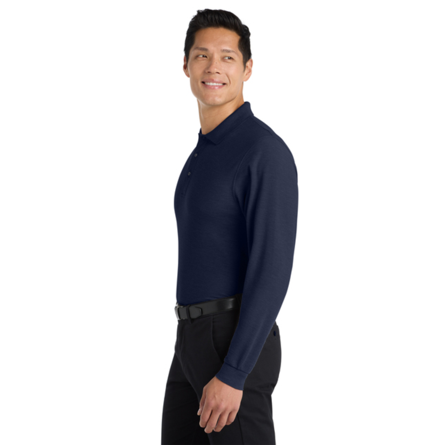 Port Authority® Silk Touch™ Long Sleeve Polo