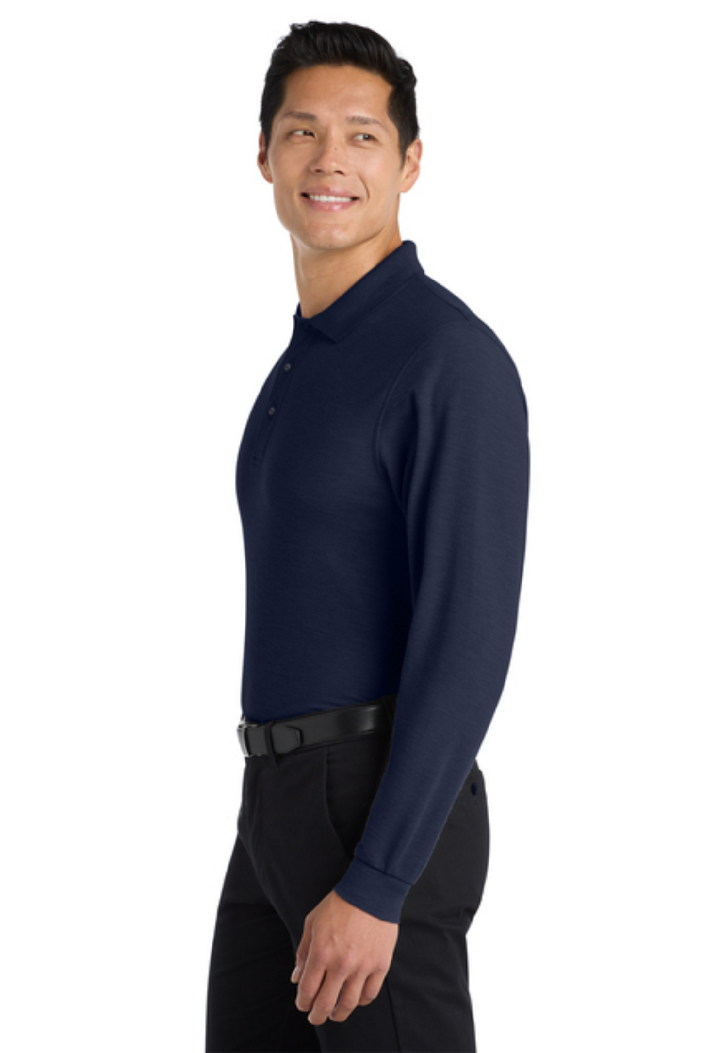 Port Authority® Silk Touch™ Long Sleeve Polo