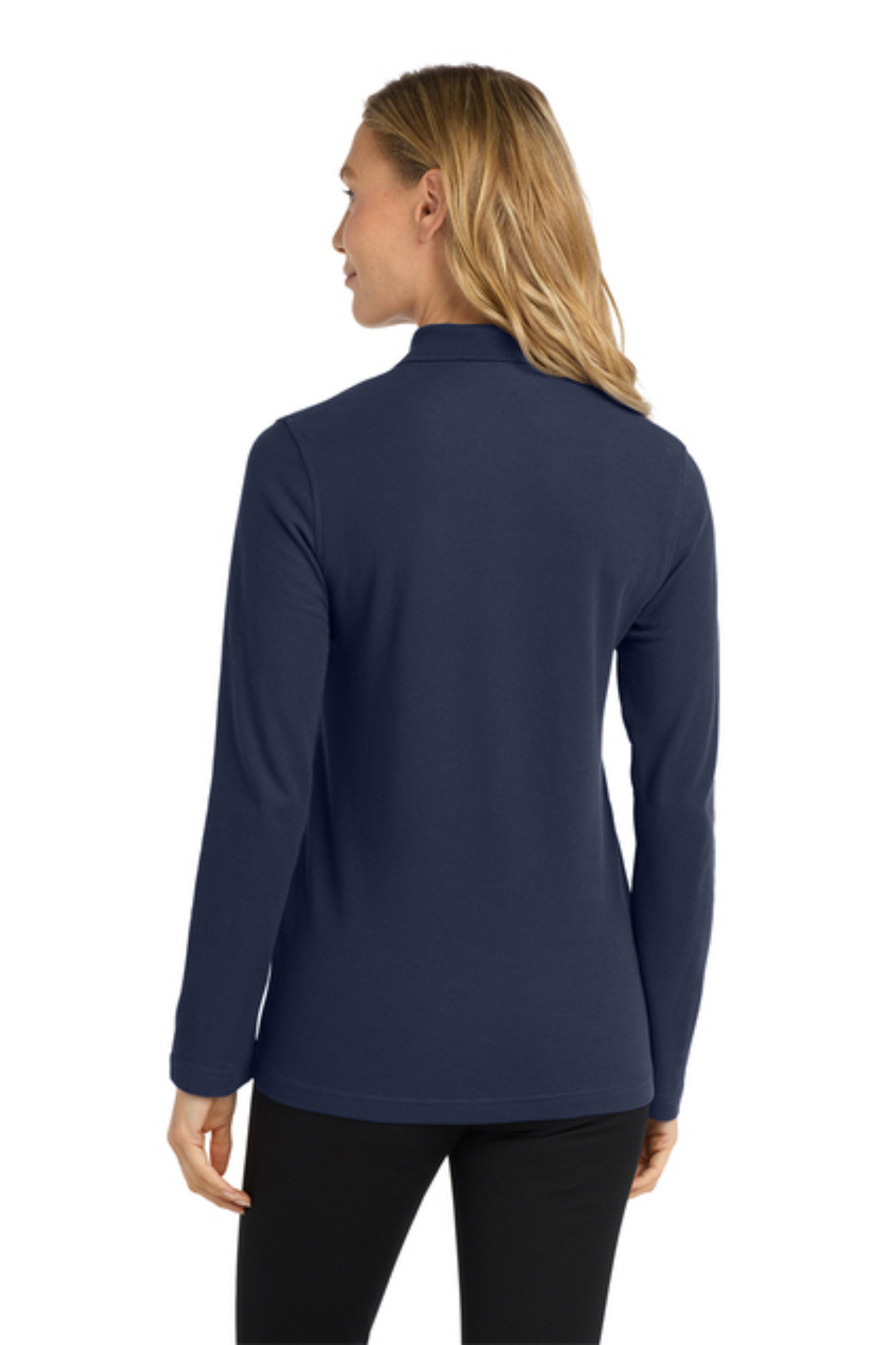 Port Authority® Women's Silk Touch™ Long Sleeve Polo